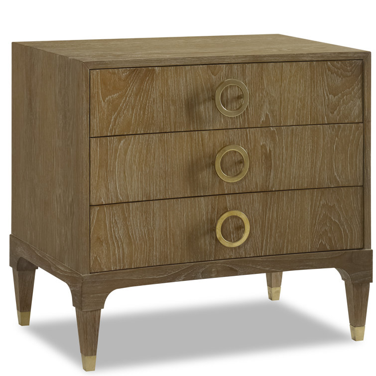 Brownstone Furniture Atherton 3 Drawer Nightstand Perigold